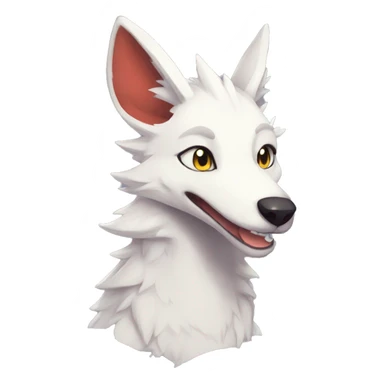 Cute Sergal by griffsnuff Falvie sticker