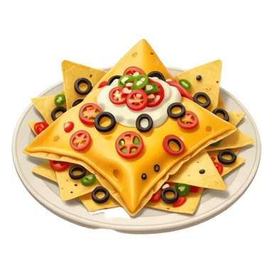 nachos sticker