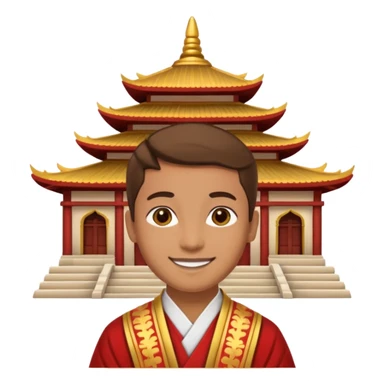 Temple visit sticker