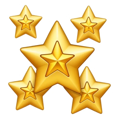 4.5/5 stars rating emojie sticker
