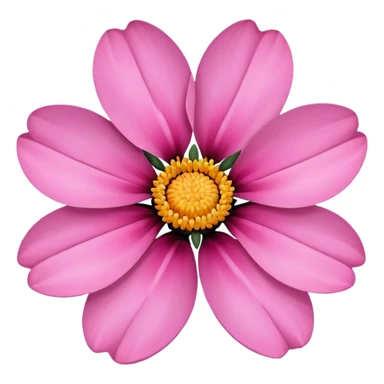 pink girly framed flower picture sticker