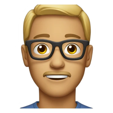 lentes lengua sticker