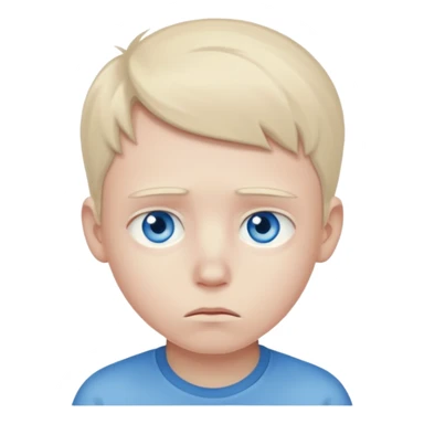 Alone boy or a lonely boy sticker