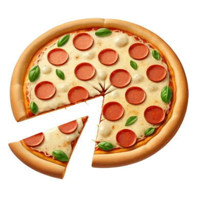 Pizza and bread with oil and vinegar  sticker