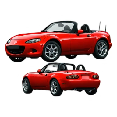 Mazda miata sticker