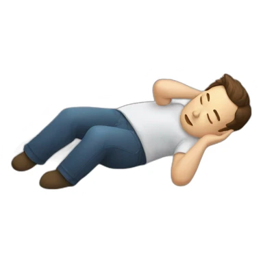 Elon Musk sleep sticker