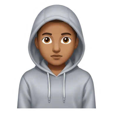 Leyva wearing hoodie sticker