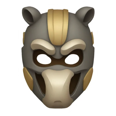 Macho raton mask sticker