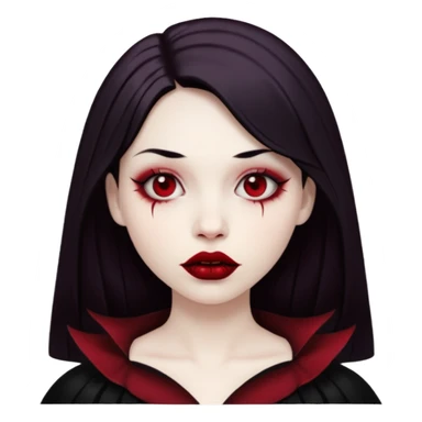 A gothic style bite me sticker