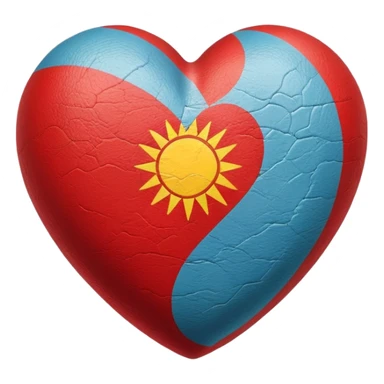 Uruguay heart sticker