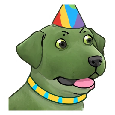 Perreo labrador sticker