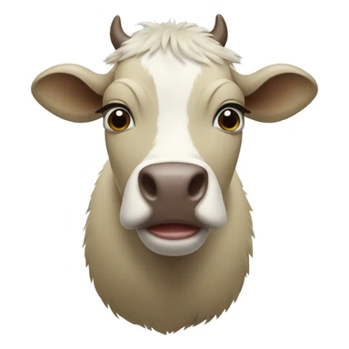 kiwi cross cow side sticker