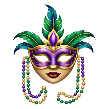 Mardi Gras  sticker