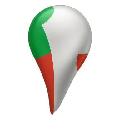 Algérien avec drapeau sticker