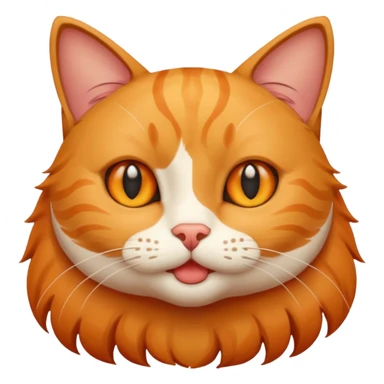 Cat with fun sticker