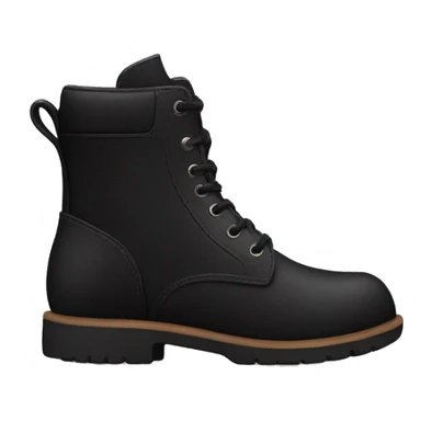 Black boots sticker