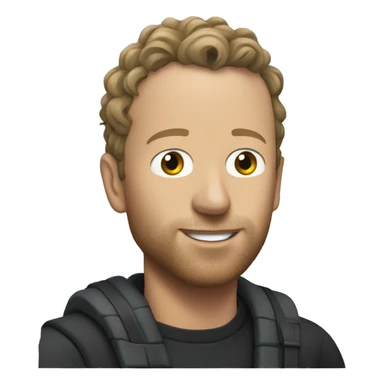 Chris Martin playing bottle rock sticker