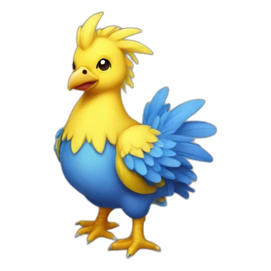 Baby chocobo sticker