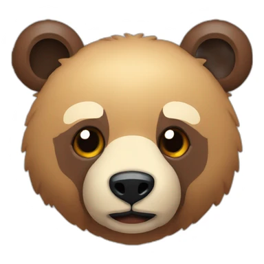 ein bär in 8Bit mit Moin sticker