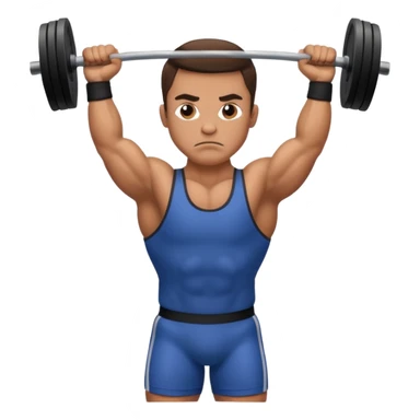 weightlifter sticker