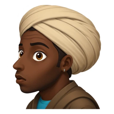 fleeing Iranians, in profile sticker