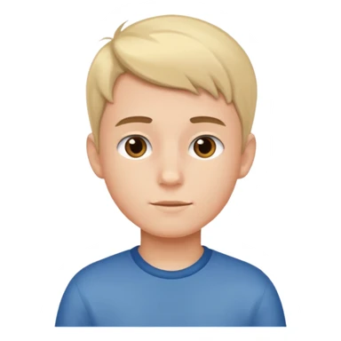 portrait of a boy indoors sticker