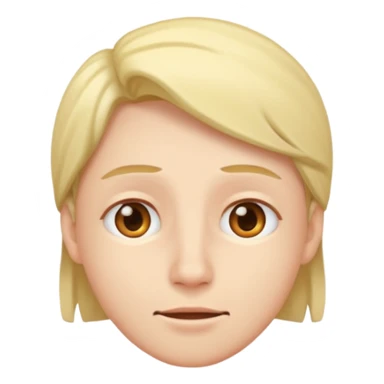 Person nodding sticker