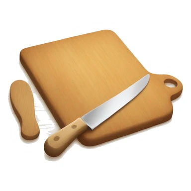 Chopping board sticker