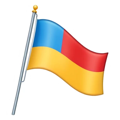 Flag with for free  sticker