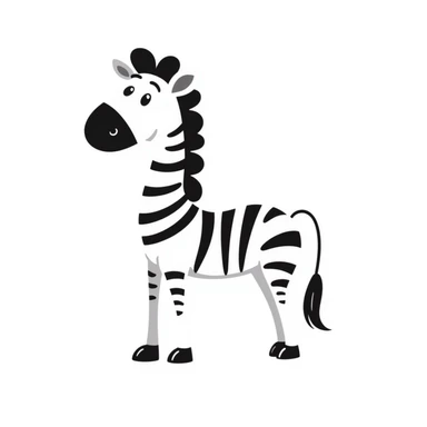 zebra sticker