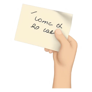 Glad I left that note sticker