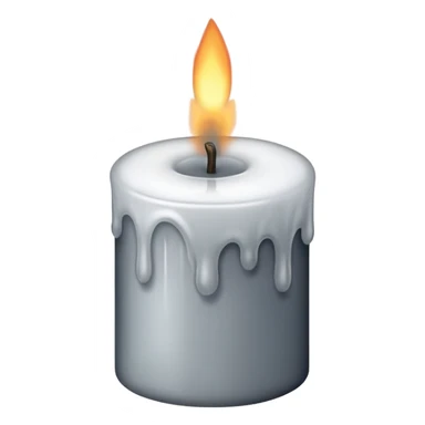 Candel with no flame 🔥 only smoke sticker