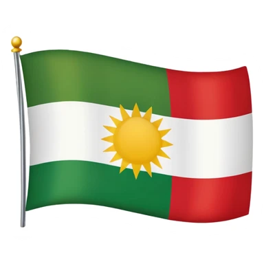 Kurdistan flag emoji sticker