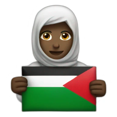 Free palestine sticker