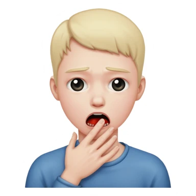 choking self sticker