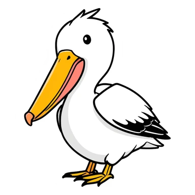 pelinegra blanca  sticker