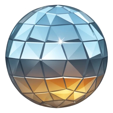mirrorball sticker