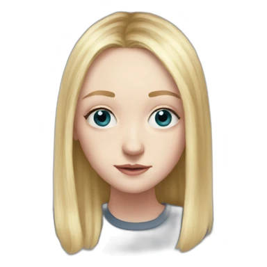 dakota fanning sticker