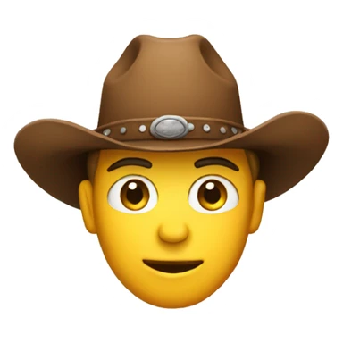 an RD2 emoji with an hat cowboy sticker