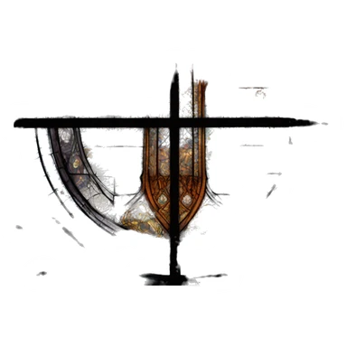 Cathedral stained glass window sticker