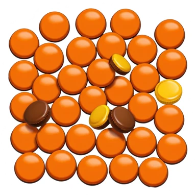 Reese’s pieces sticker