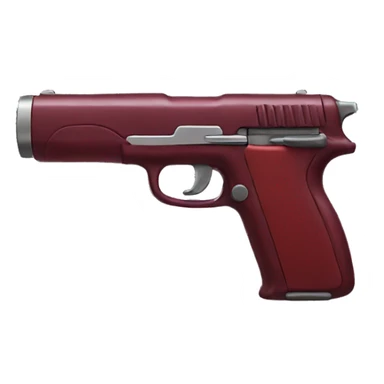 red wine gun  sticker
