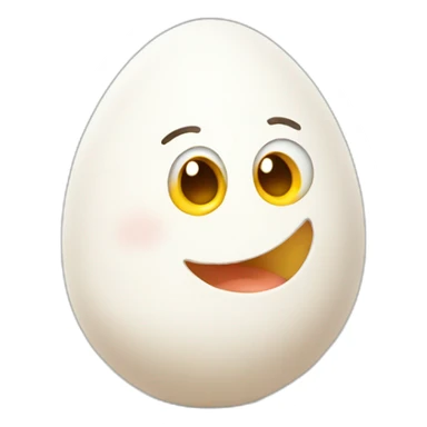Happy egg sticker