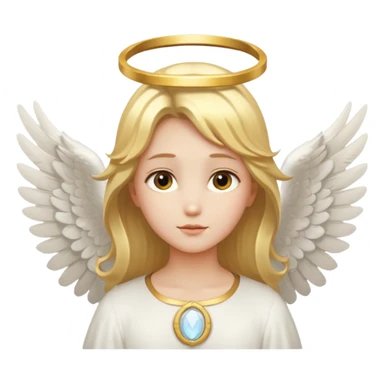 Angel from Christian Gods sticker