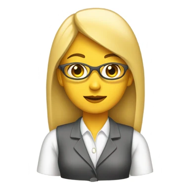 Mujer arquitecta con chaleco sticker