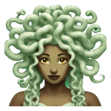 Goddess medusa sticker