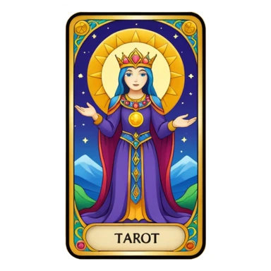Random tarot card that already exists  sticker