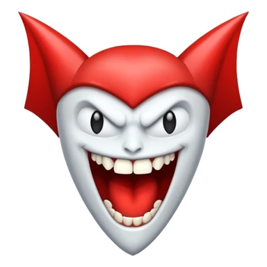 vampire teeth sticker