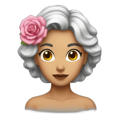 Rosa salvaje sticker