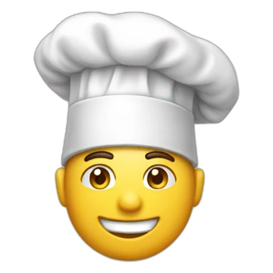 chef toque sticker